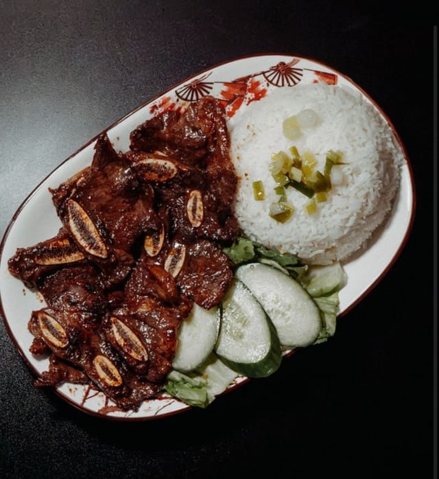 Short Ribs with Rice.