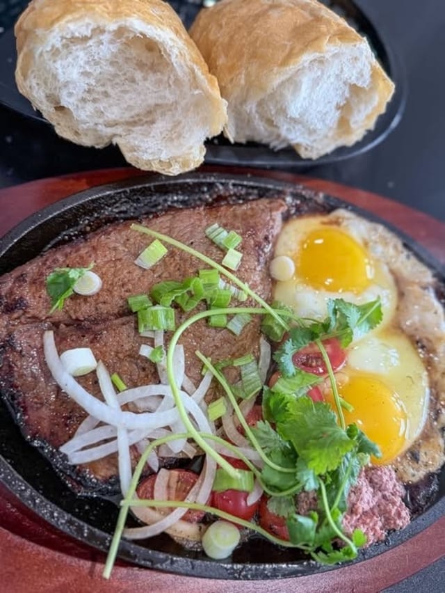 Steak and Eggs.